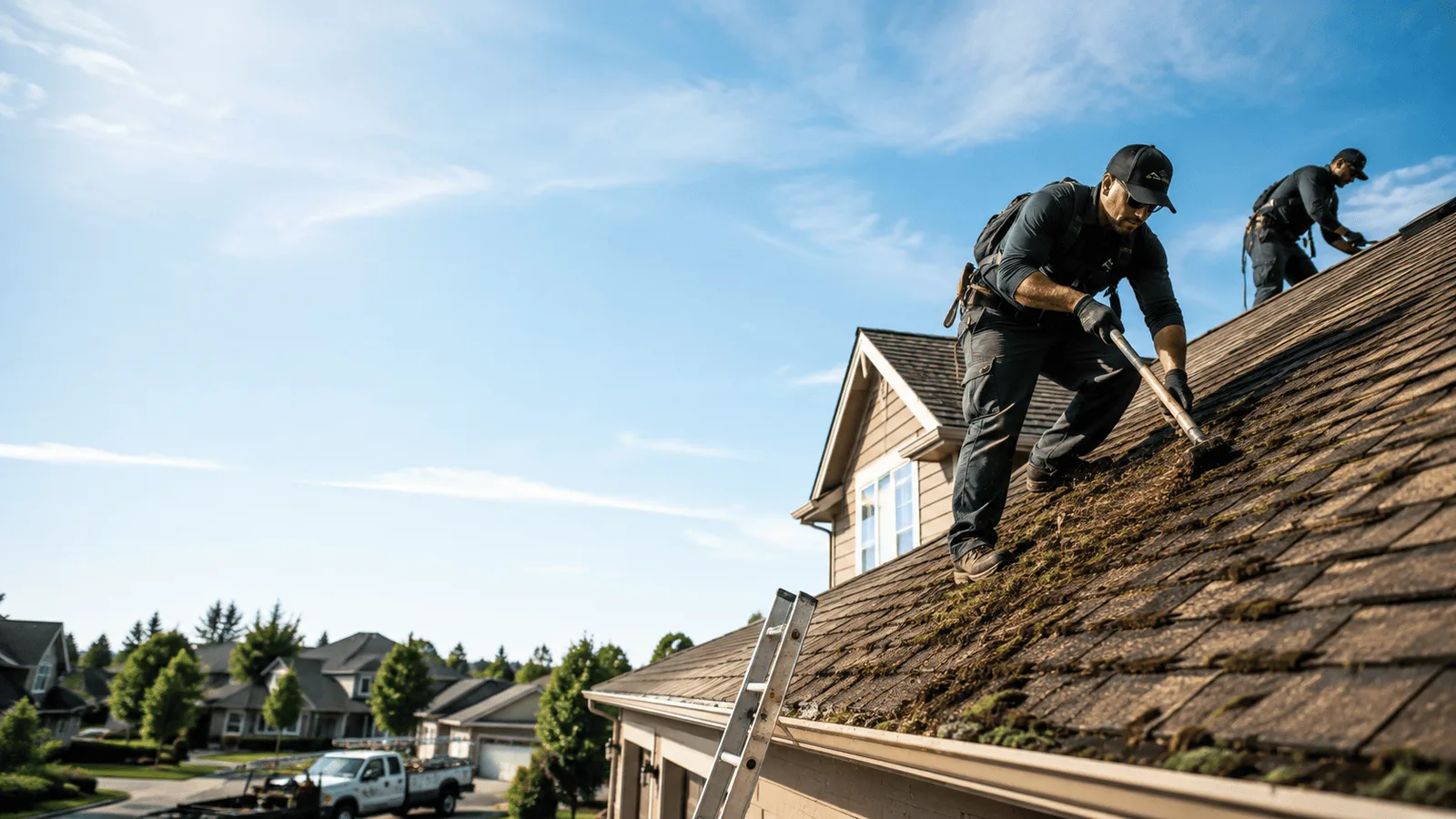 Roof Moss Removal in Soldier, KS near me